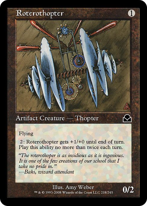 Roterothopter highlighted card art