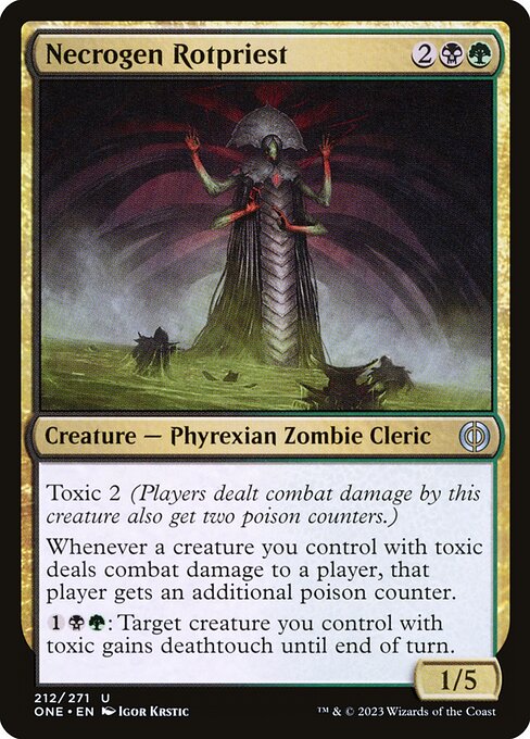 Necrogen Rotpriest from Phyrexia: All Will Be One