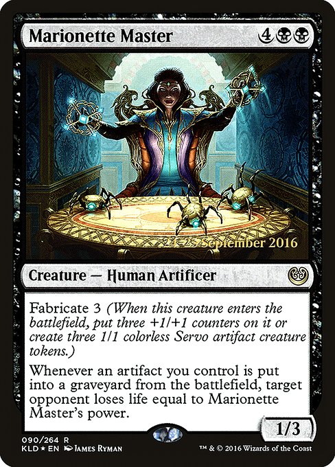 Marionette Master from Kaladesh Promos