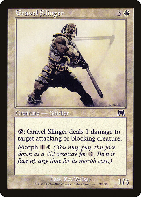 Gravel Slinger highlighted card art