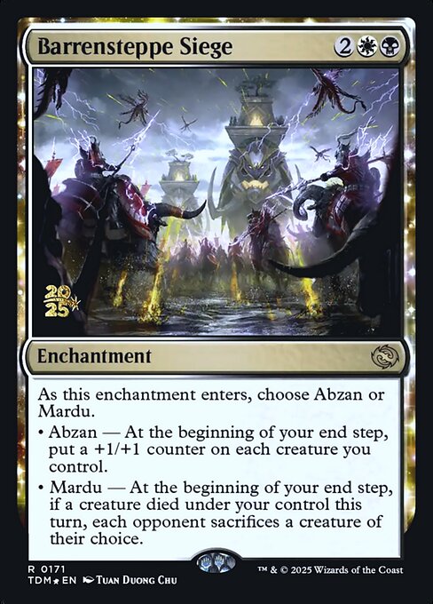 Barrensteppe Siege from Tarkir: Dragonstorm Promos