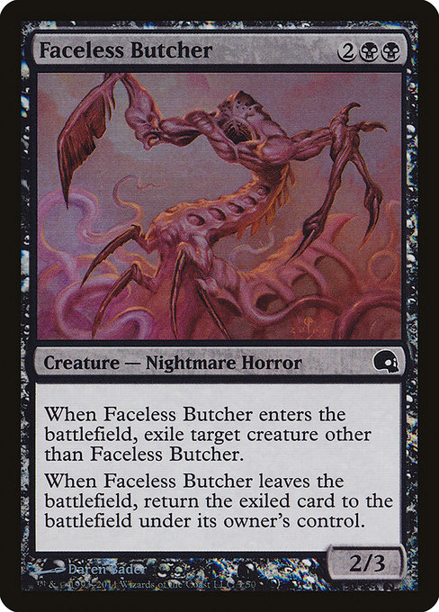 Faceless Butcher from Premium Deck Series: Graveborn