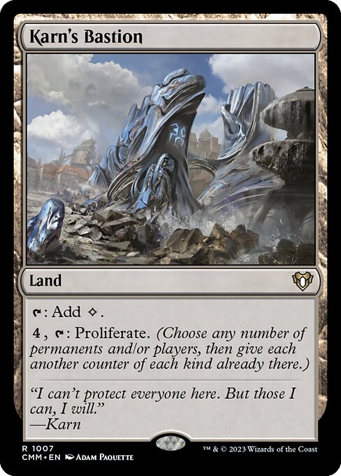 Karn's Bastion from Commander Masters