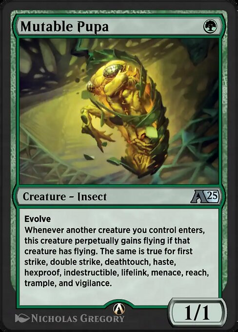 Mutable Pupa highlighted card art