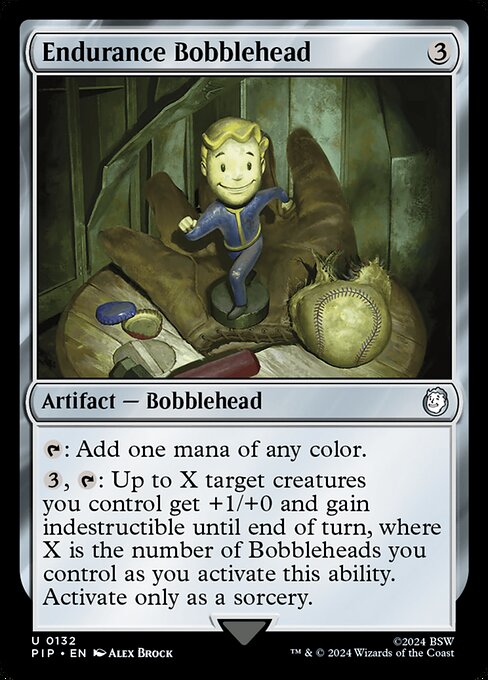 Endurance Bobblehead highlighted card art