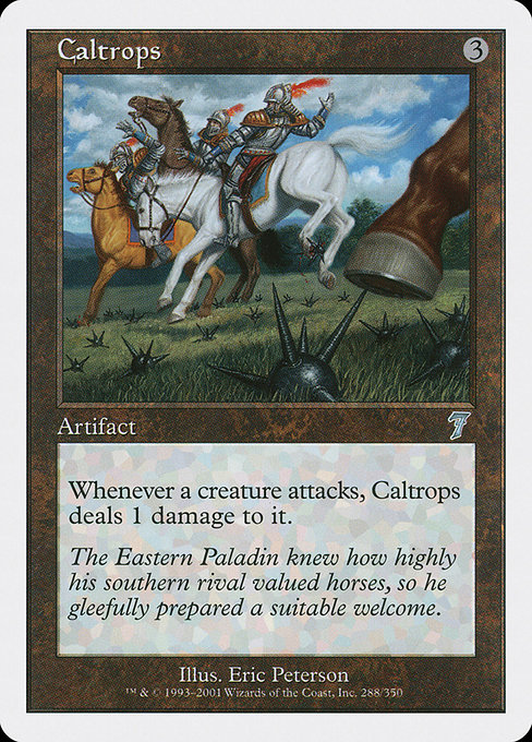 Caltrops highlighted card art