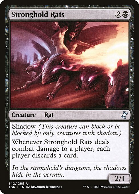 Stronghold Rats highlighted card art