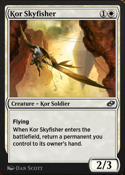 Kor Skyfisher highlighted card art