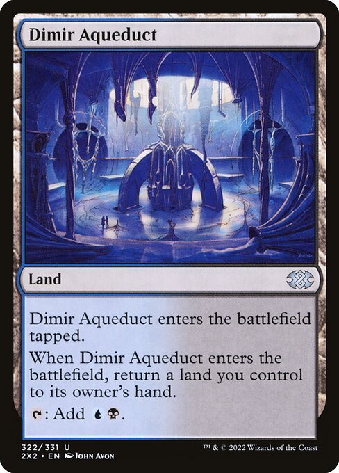 Dimir Aqueduct from Double Masters 2022