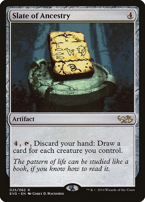 Slate of Ancestry from Duel Decks Anthology: Elves vs. Goblins