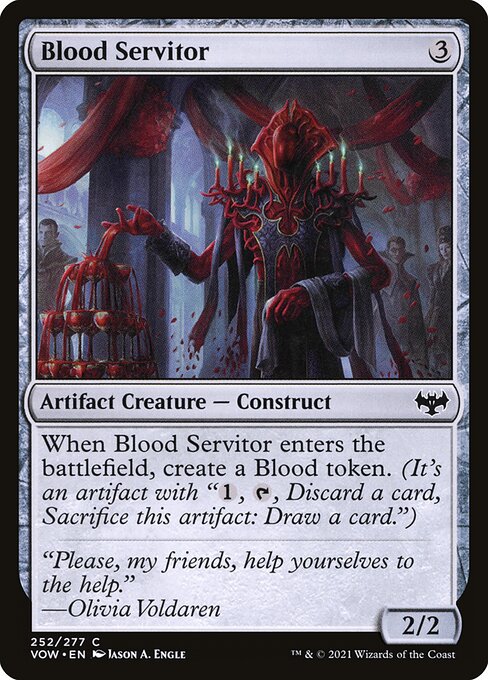 Blood Servitor from Innistrad: Crimson Vow