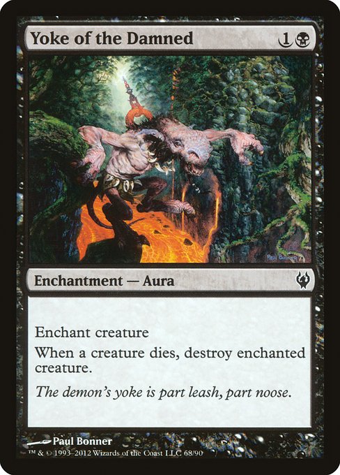 Yoke of the Damned highlighted card art