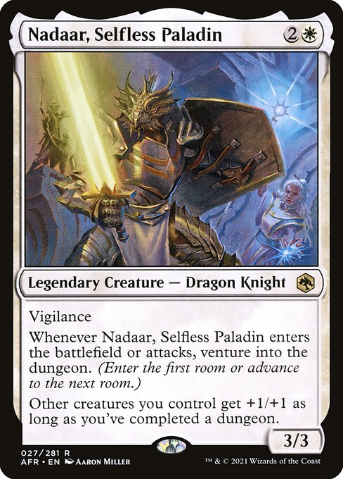 Nadaar, Selfless Paladin from Adventures in the Forgotten Realms
