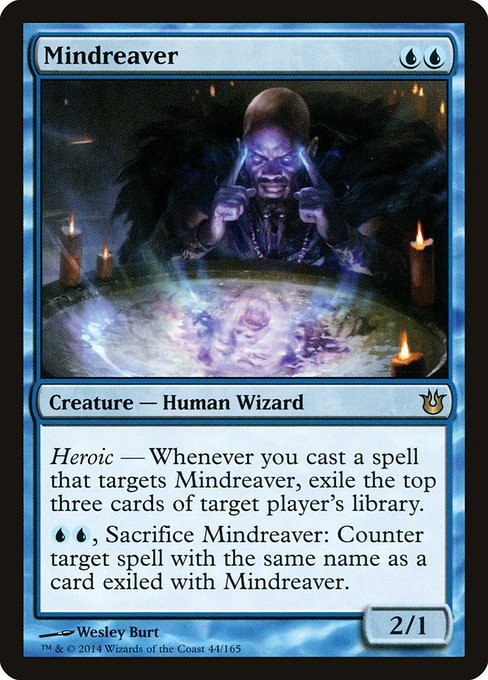 Mindreaver highlighted card art