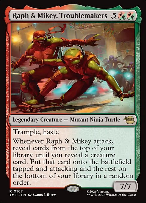 Raph & Mikey, Troublemakers from Teenage Mutant Ninja Turtles