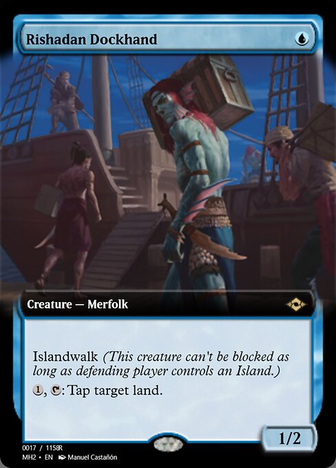 Rishadan Dockhand highlighted card art