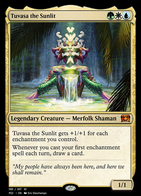 Tuvasa the Sunlit highlighted card art