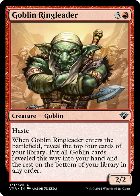 Goblin Ringleader from Vintage Masters