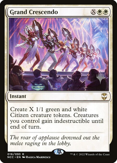 Grand Crescendo from New Capenna Commander Promos