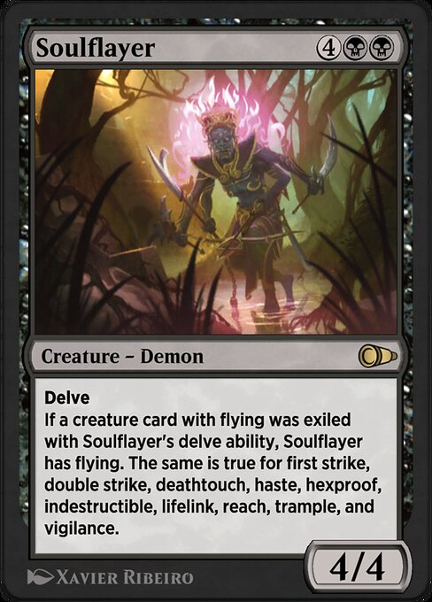 Soulflayer highlighted card art