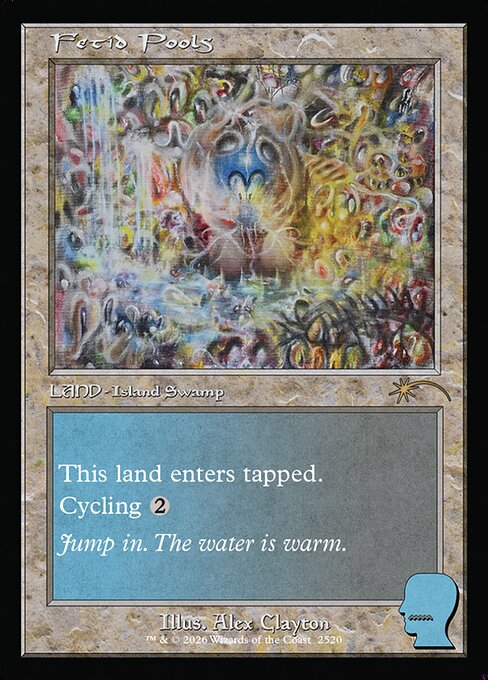 Fetid Pools highlighted card art