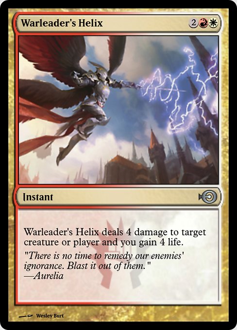 Warleader's Helix from Magic Online Promos