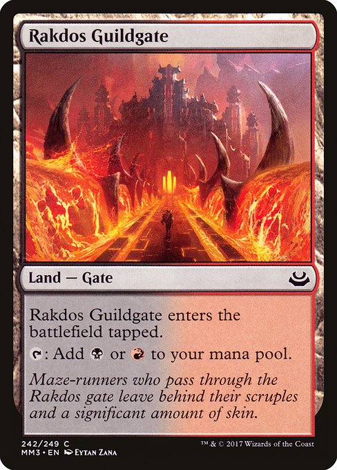 Rakdos Guildgate from Modern Masters 2017