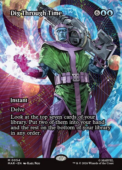 Dig Through Time highlighted card art