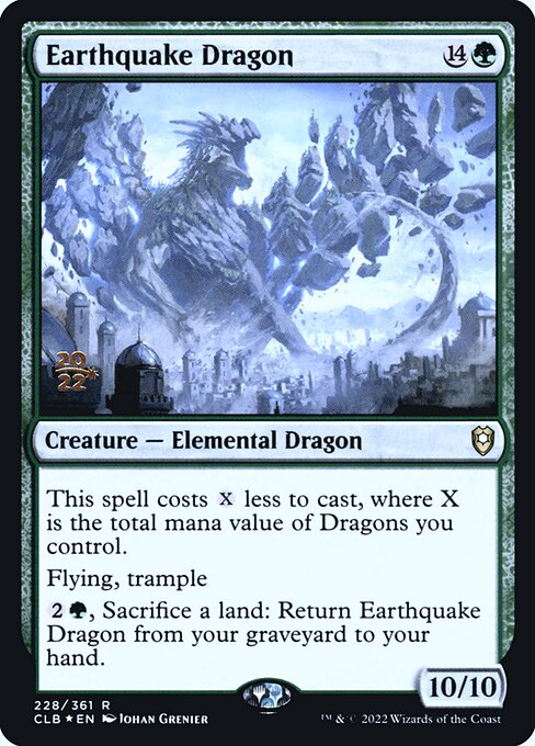 Earthquake Dragon from Battle for Baldur's Gate Promos