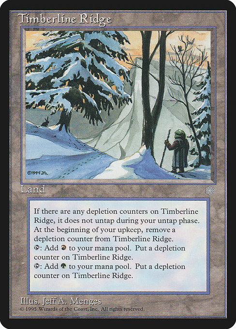 Timberline Ridge highlighted card art