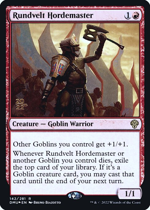 Rundvelt Hordemaster from Dominaria United Promos