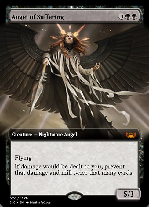 Angel of Suffering highlighted card art