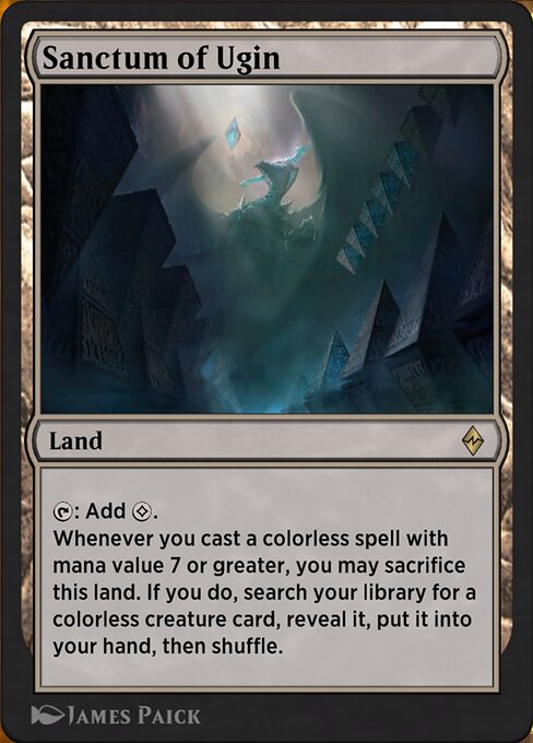 Sanctum of Ugin highlighted card art