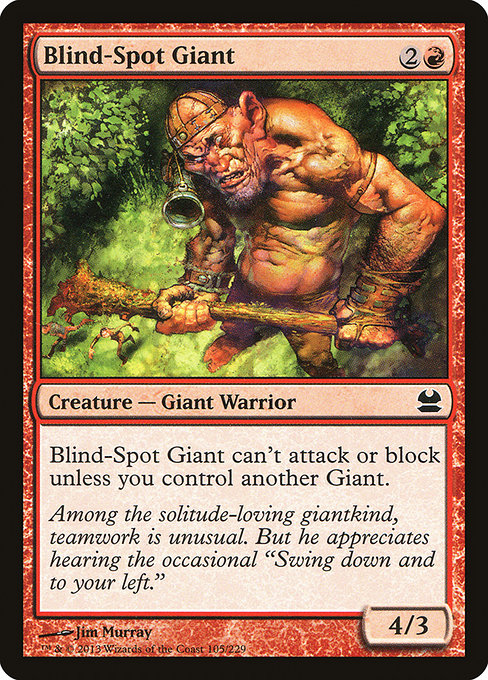 Blind-Spot Giant highlighted card art