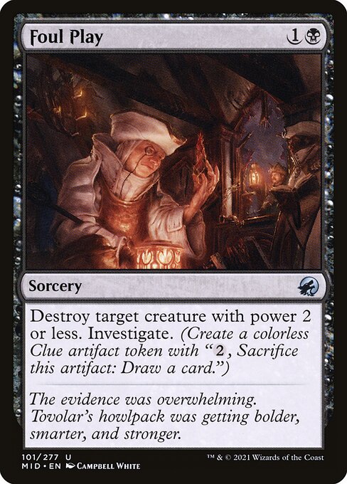 Foul Play from Innistrad: Midnight Hunt