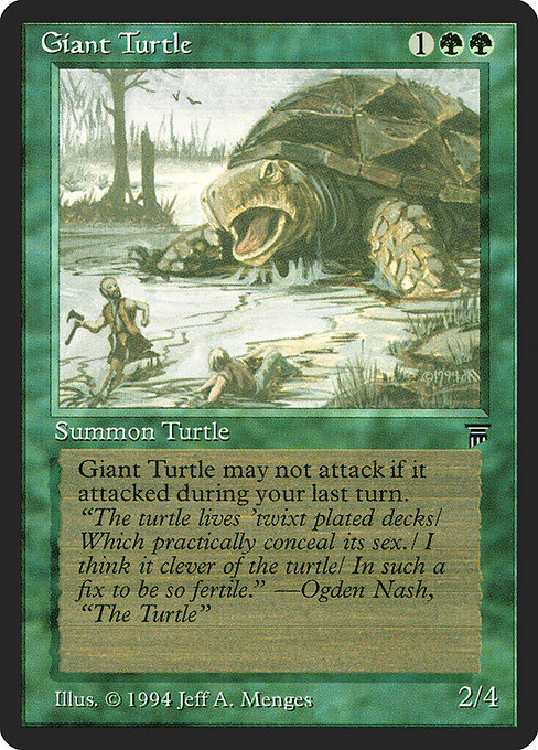 Giant Turtle highlighted card art