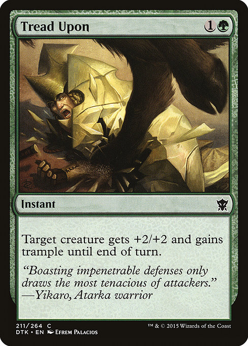 Tread Upon highlighted card art
