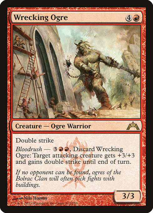 Wrecking Ogre highlighted card art