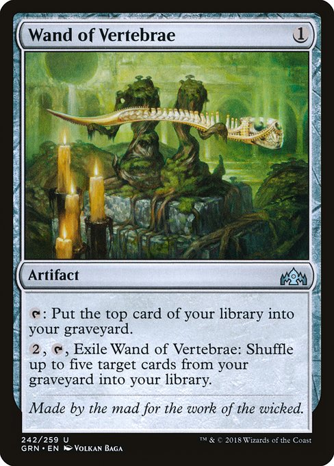 Wand of Vertebrae highlighted card art