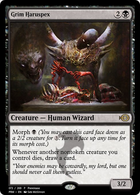 Grim Haruspex from Magic Online Promos