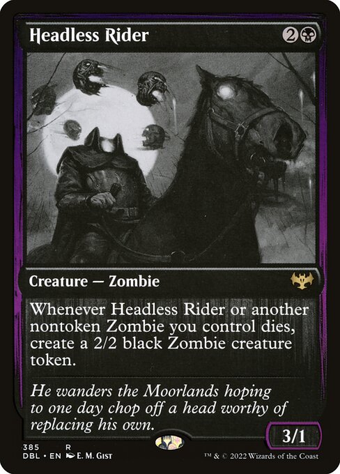 Headless Rider from Innistrad: Double Feature