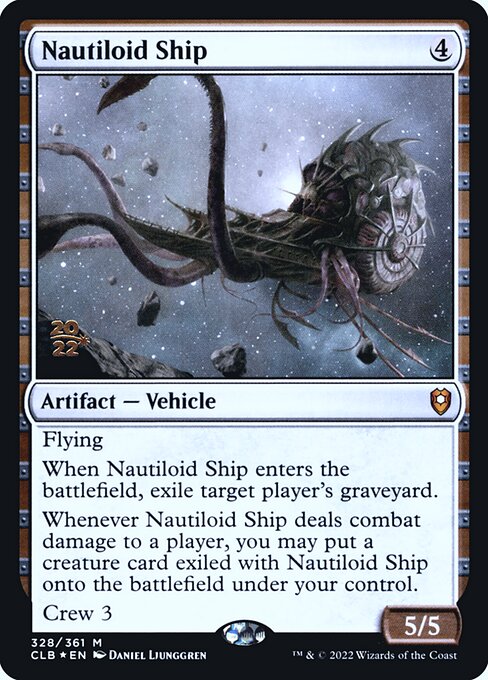 Nautiloid Ship highlighted card art