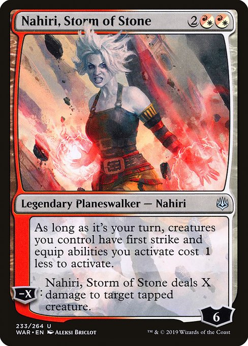 Nahiri, Storm of Stone from War of the Spark