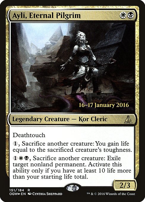 Ayli, Eternal Pilgrim from Oath of the Gatewatch Promos