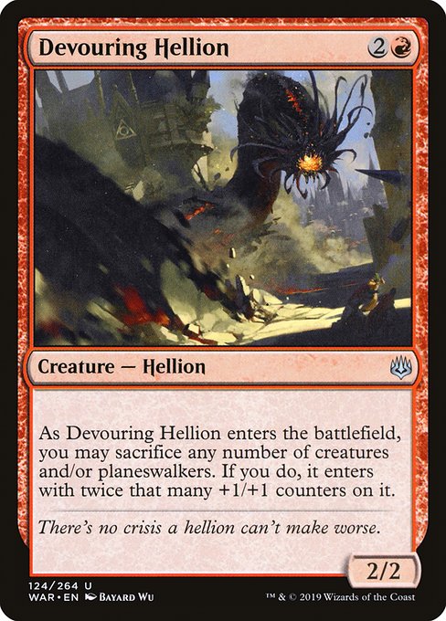 Devouring Hellion highlighted card art