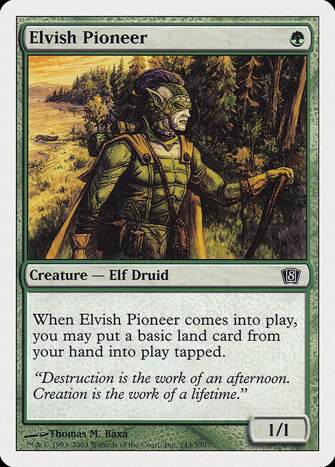 Elvish Pioneer from Eighth Edition