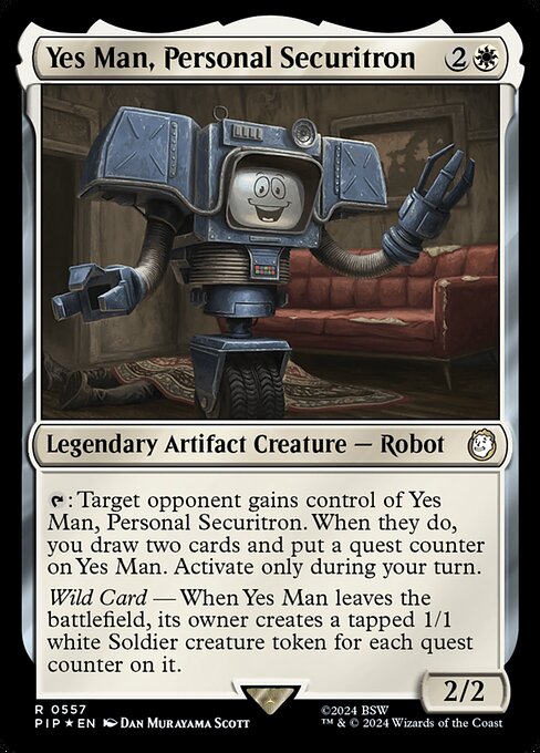 Yes Man, Personal Securitron from Fallout