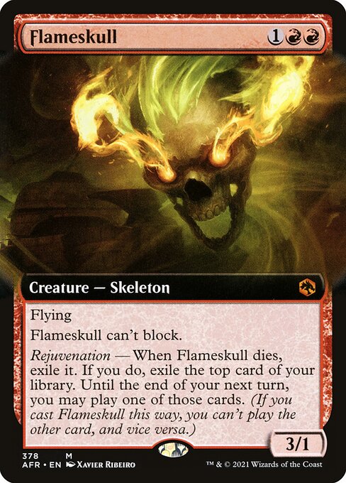 Flameskull from Adventures in the Forgotten Realms
