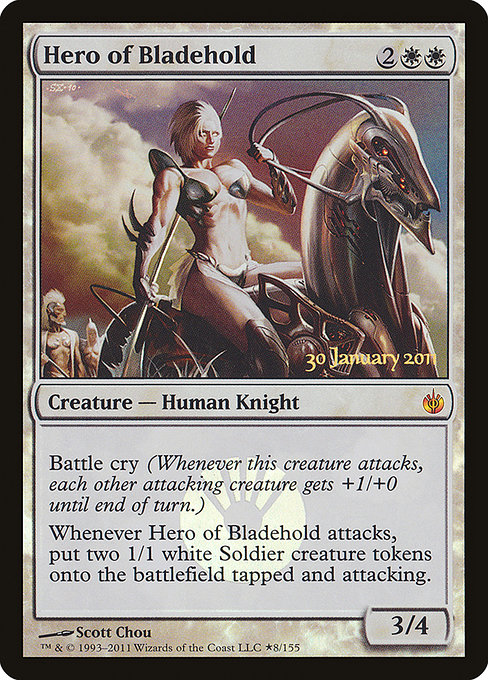 Hero of Bladehold from Mirrodin Besieged Promos