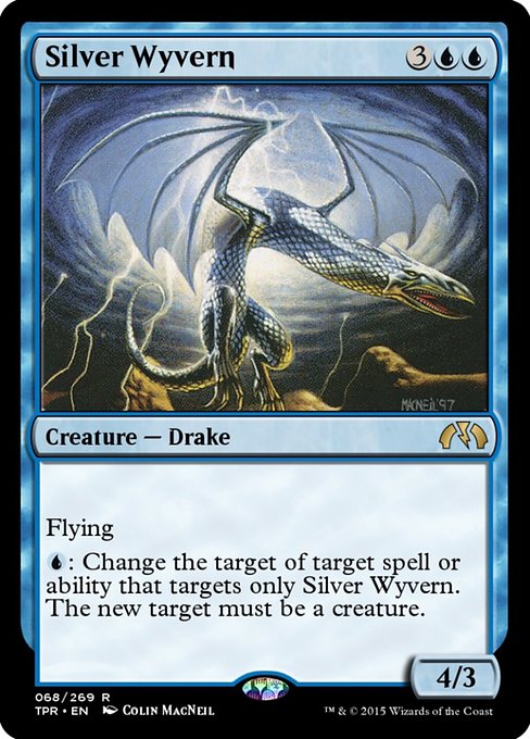 Silver Wyvern highlighted card art